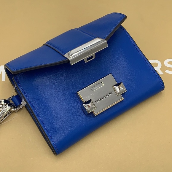 Michael Kors Whitney Small Leather Chain Wallet - Picture 7 of 16